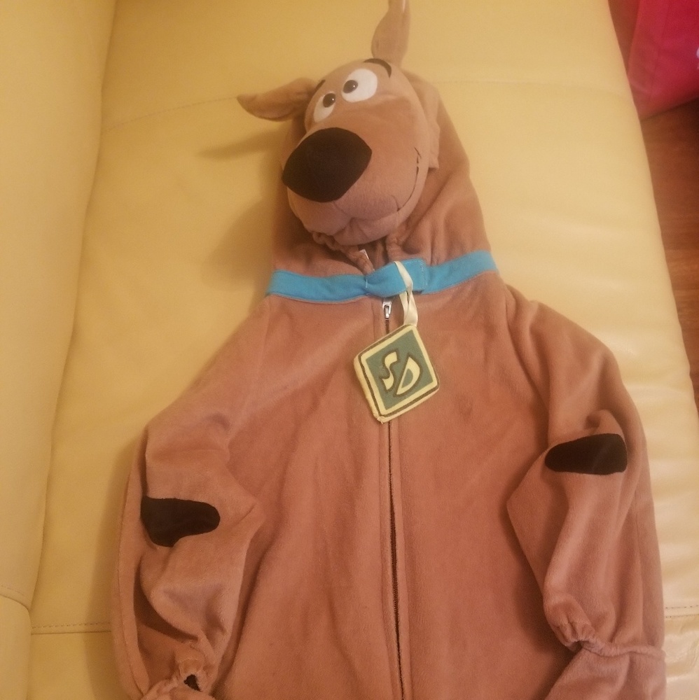 Scooby-Doo children's plush costume - small